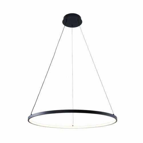Підвісний світильник, люстра Zuma Line Breno Led 1x28W 3000K/4000K/6000K 1400Lm IP20 Чорний