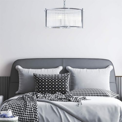 Люстра Zuma Line Marmo E27 3x40W IP20 Хром - Зображення 3