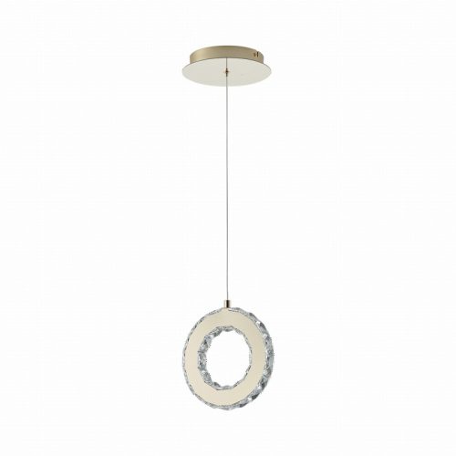 Підвісний світильник, люстра Zuma Line Girona Led 1x10W 3000K 1100Lm IP20 Золотий