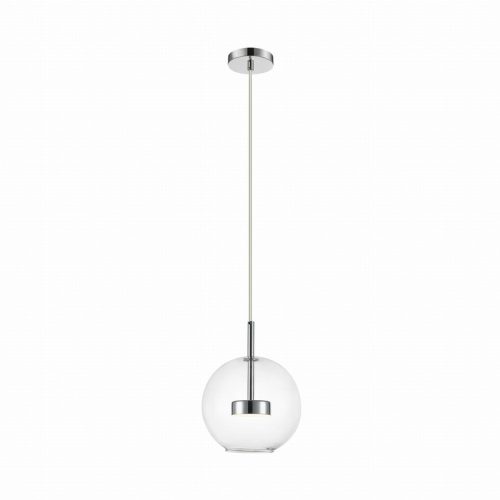 Підвісний світильник, люстра Zuma Line Enceladus Led 1x5W 3000K 500Lm IP20 Хром - Зображення 1