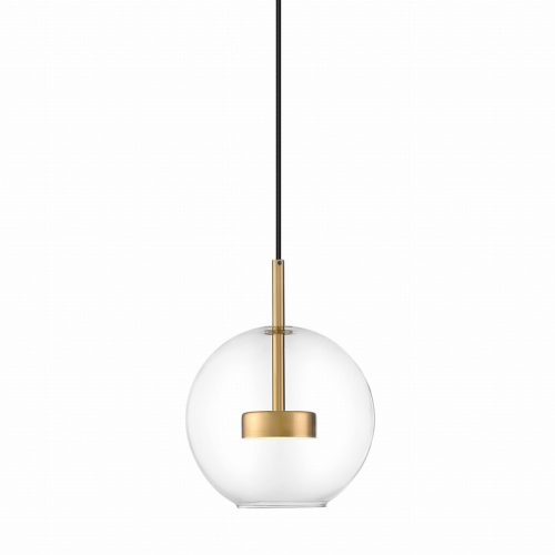 Підвісний світильник, люстра Zuma Line Enceladus Led 1x5W 3000K 500Lm IP20 Золотий - Зображення 2