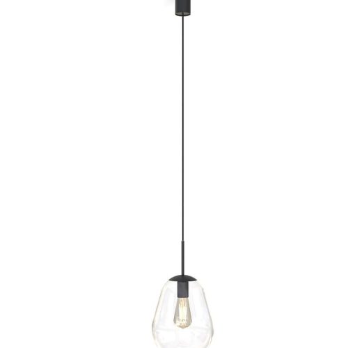 Підвісний світильник, люстра Nowodvorski Pear S E27 1x25W IP20 Чорний