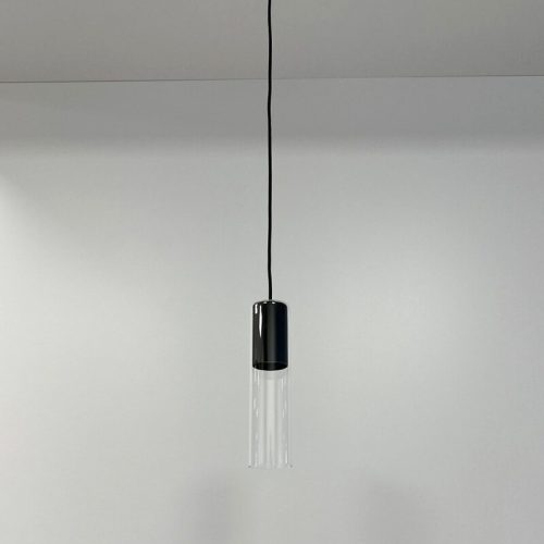Підвісний світильник, люстра Nowodvorski Cylinder M GU10 1x10W IP20 Чорний - Зображення 3