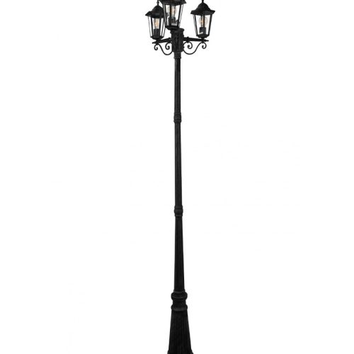 Вуличний світильник Goldlux Liguria E27 3x20W IP43 BK