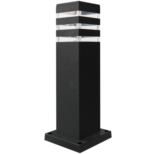Вуличний світильник Goldlux Teksas E27 1x12W IP44 GR - Зображення 1