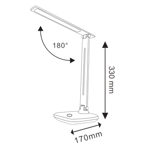Настільна лампа Goldlux Vinto Led 1x8W IP20 Біла - Зображення 3