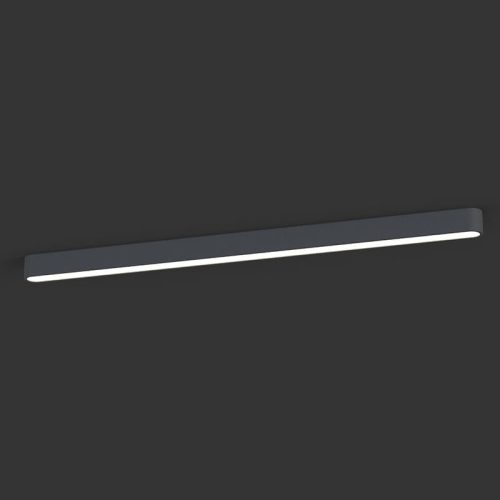 Світильник стельовий Nowodvorski Soft led T8LED 1x22W 3000K 3200Lm IP20 Сірий - Зображення 3