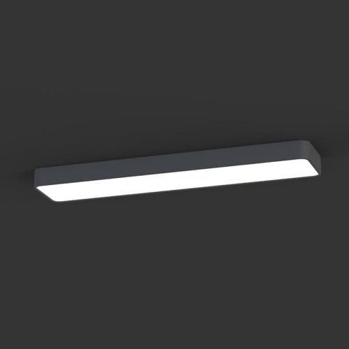 Світильник стельовий Nowodvorski Soft led T8LED 2x16W 3000K 4600Lm IP20 Сірий - Зображення 3