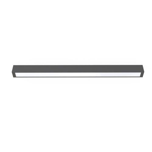 Світильник стельовий Nowodvorski Straight ceiling led T8LED 1x16W 3000K 2300Lm IP20 Сірий