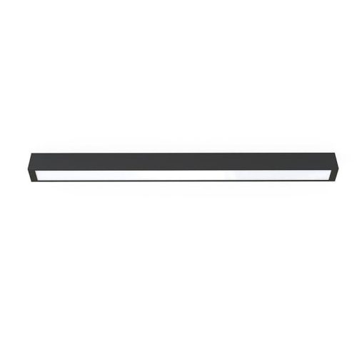 Світильник стельовий Nowodvorski Straight ceiling led T8LED 1x16W 3000K 2300Lm IP20 Чорний