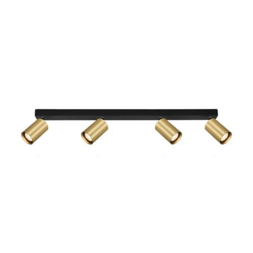 Світильник поворотний, спот Italux Nesto GU10 4x10W IP20 Brass