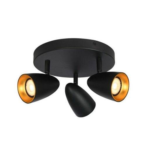 Світильник поворотний, спот Italux Tino GU10 3x10W IP20 Bk