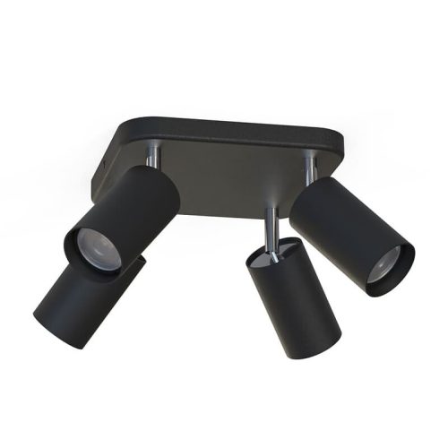 Світильник поворотний, спот Nowodvorski Eye spot GU10 4x10W IP20 Чорний