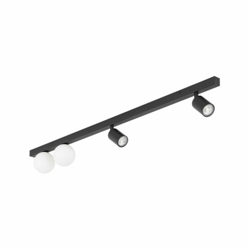 Світильник поворотний, спот TK Lighting Vox GU10+G9 4x10+6W IP20 Bk