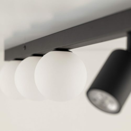 Світильник поворотний, спот TK Lighting Vox GU10+G9 6x10+6W IP20 Bk - Зображення 3