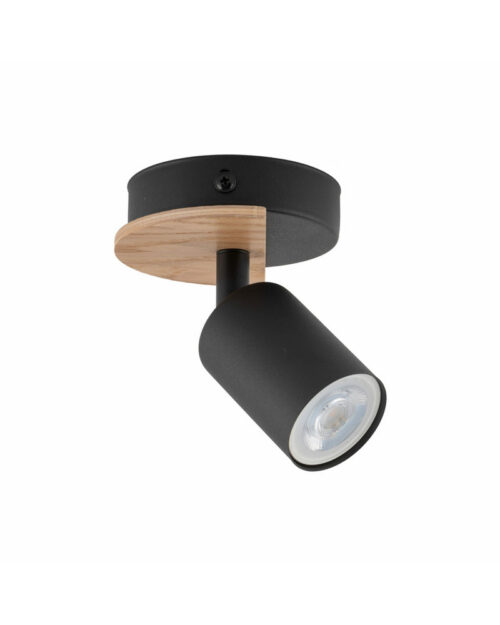 Світильник поворотний, спот TK Lighting Cover Wood GU10 1x10W IP20