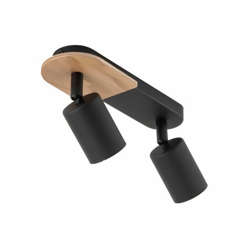 Світильник поворотний, спот TK Lighting Cover Wood GU10 2x10W IP20 - Зображення 3