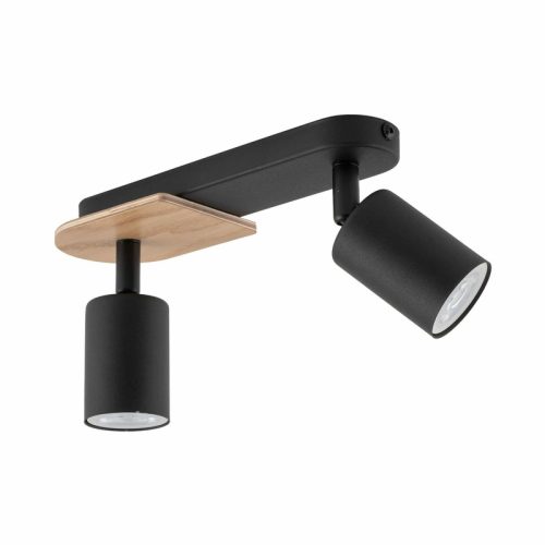 Світильник поворотний, спот TK Lighting Cover Wood GU10 2x10W IP20