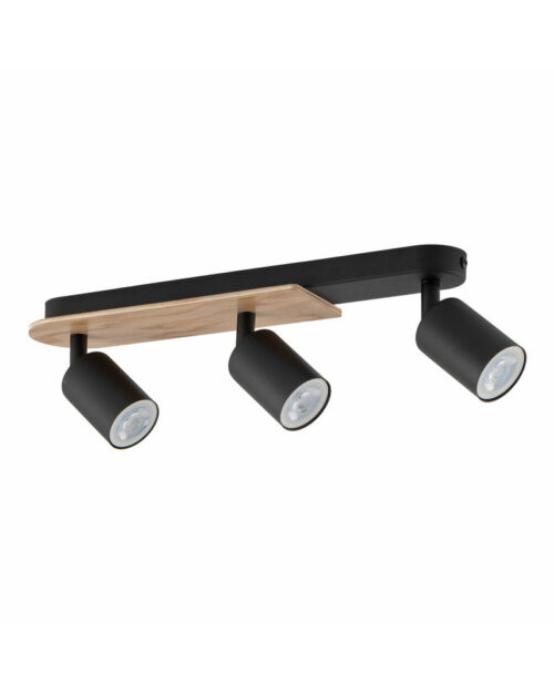 Світильник поворотний, спот TK Lighting Cover Wood GU10 3x10W IP20