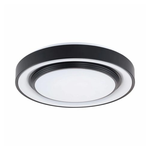 Люстра із пультом світлодіодна, стельовий світильник Goldlux Zygmunt 40 Led 1x48W 3000K-6000K 5300Lm IP44 Bk