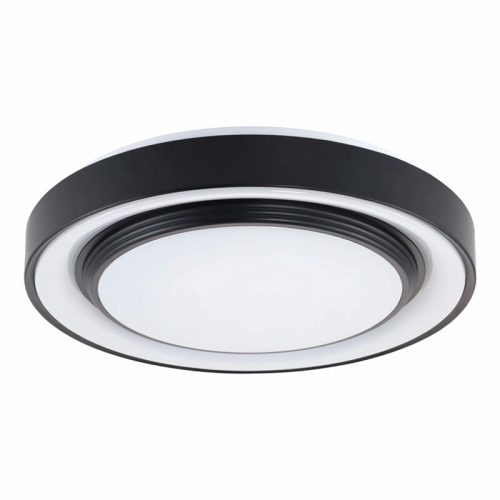Люстра із пультом світлодіодна, стельовий світильник Goldlux Zygmunt 50 Led 1x72W 3000K-6000K 8000Lm IP44 Bk
