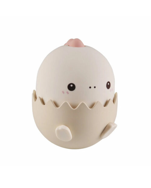 Нічник Динозаврик рожевий, настільна лампа з акумулятором Goldlux Baby Dino Led 1x0.75W RGB USB 5V DC 1A IP20