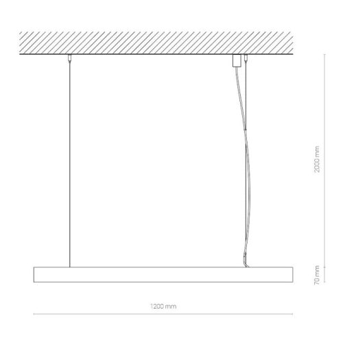 Світильник стельовий Nowodvorski Cl Office Pro LED 31W 4000К 3610Lm IP20 Чорний - Зображення 3