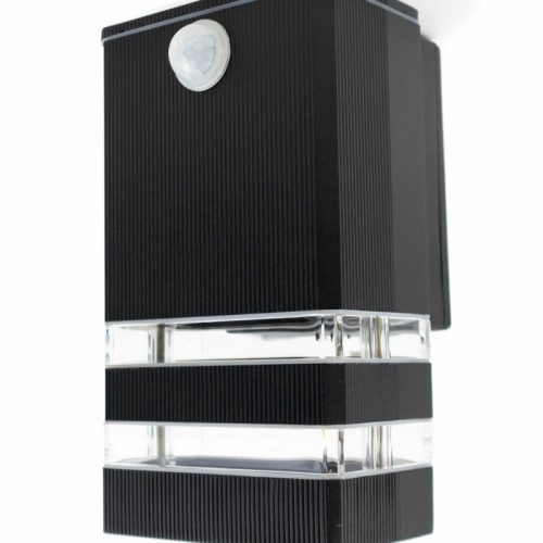 Вуличний світильник з датчиком руху Nowodvorski Rio I Sensor E27 1x40W IP54 Чорний - Зображення 3