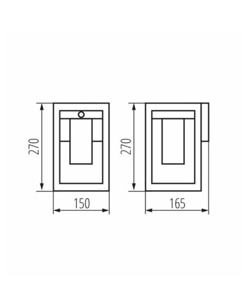 Вуличний світильник Kanlux Vimo E27 1x15W IP44 - Зображення 3