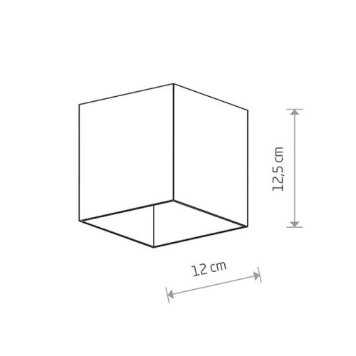 Точковий світильник Nowodvorski Cobble GU10 1x75W IP20 Білий - Зображення 2