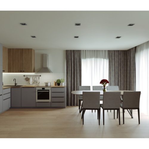 Точковий світильник Italux Naru GU10 1x10W IP44 Bk - Зображення 2