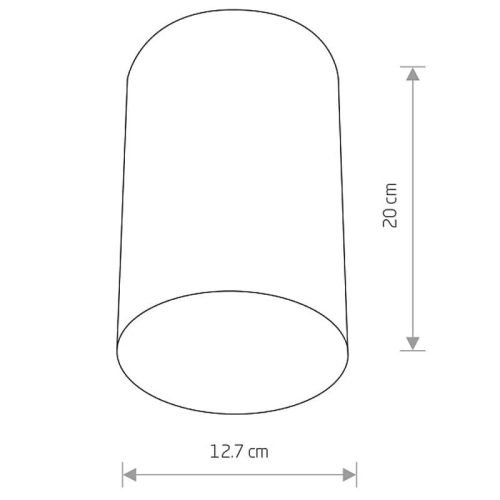 Точковий світильник Nowodvorski Point plexi E27 1x20W IP20 Чорний - Зображення 2