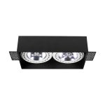 Точковий світильник Nowodvorski Mod GU10 2x75W IP20 Чорний