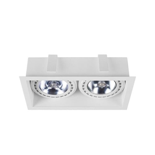 Точковий світильник Nowodvorski Mod GU10 2x75W IP20 Білий - Зображення 1