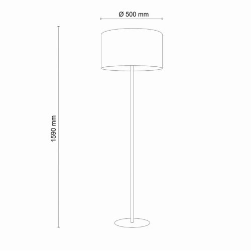 Торшер Tk Lighting Earth E27 1x15W IP20 - Зображення 3