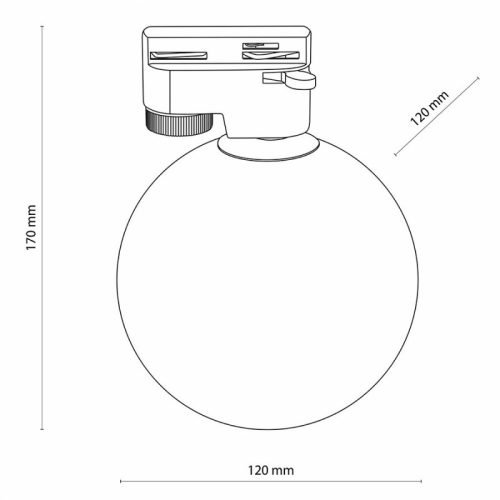 Трековий світильник TK Lighting Tracer G9 1x6W IP20 Wh - Зображення 3
