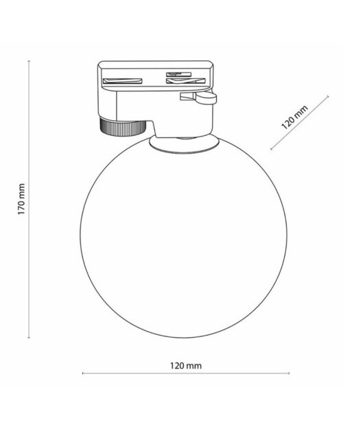 Трековий світильник TK Lighting Tracer G9 1x6W IP20 Wh - Зображення 3