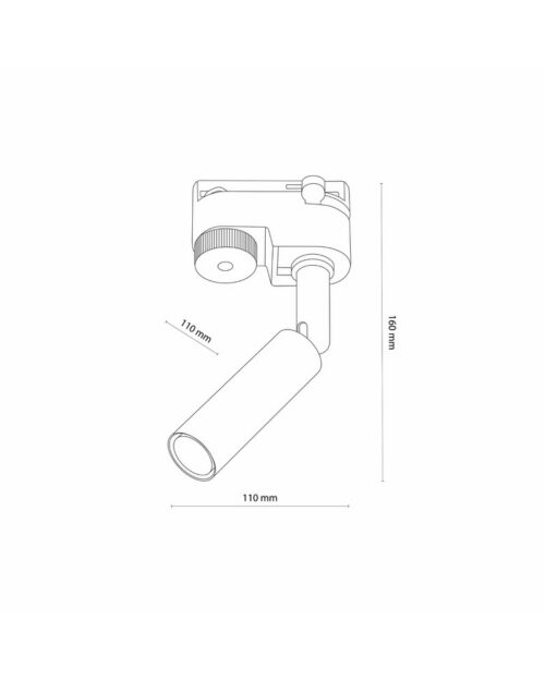 Трековий світильник TK Lighting Tracer G9 1x6W IP20 Wh - Зображення 3