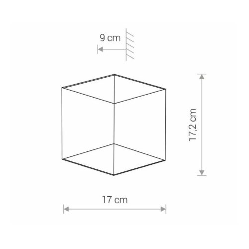 Вуличний світильник Nowodvorski Triangles LED 2x5W 3000K 700Lm IP54 Чорний - Зображення 3