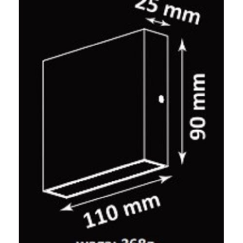 Вуличний світильник Goldlux Chicago Led 1x6.5W 4000K 680Lm IP44 WH - Зображення 3