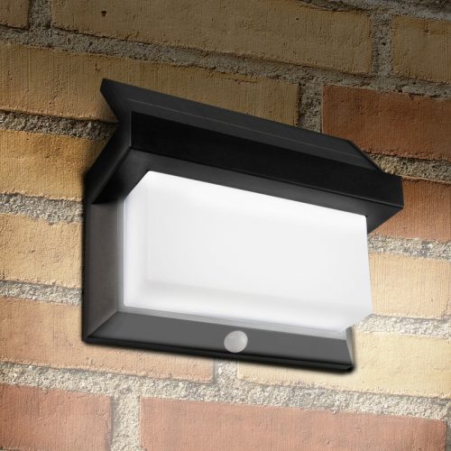 Вуличний світильник на сонячній батареї із датчиком руху Goldlux Tony Pir Led 6500K IP44 Bk - Зображення 3