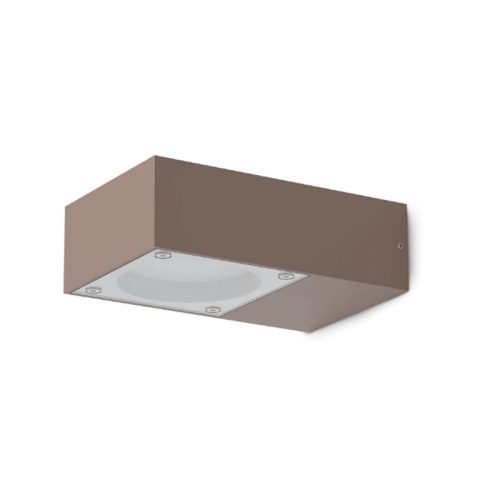 Вуличний світильник Ideal Lux Sirio Ap1 GX53 1x9W IP65 Коричневий