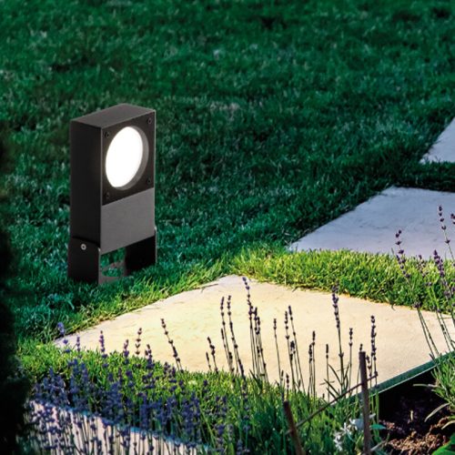Вуличний світильник Ideal Lux Sirio Pr1 GX53 1x9W IP65 Антрацит - Зображення 2