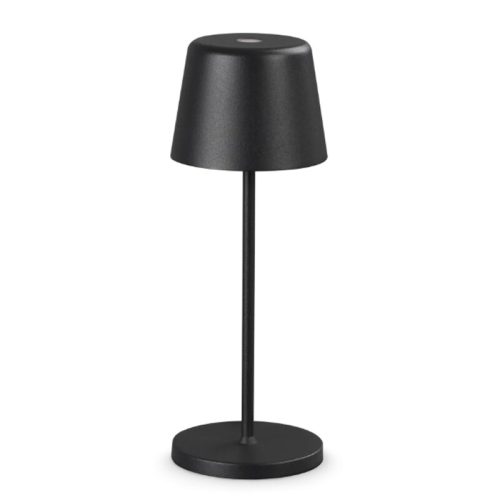 Вулична настільна лампа Ideal Lux Cute Tl Led 1x2.5W 2200K-2700K 190Lm IP65 Чорна