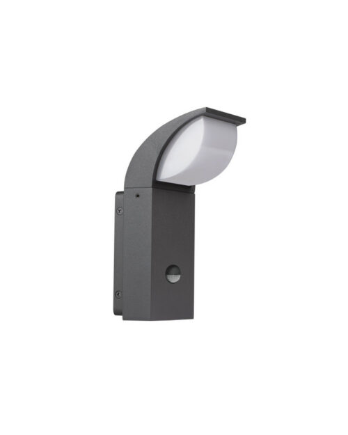 Вуличний світильник з датчиком руху Kanlux Abete Led-модуль 1x7W 4000K IP44