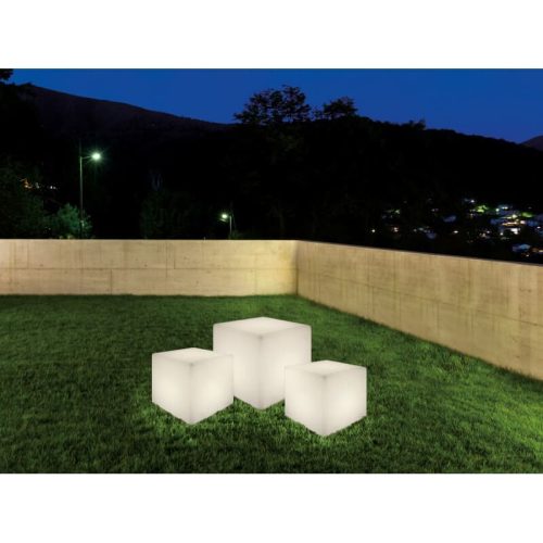 Вуличний світильник Nowodvorski Cumulus Cube M E27 1x60W IP44 Білий - Зображення 3