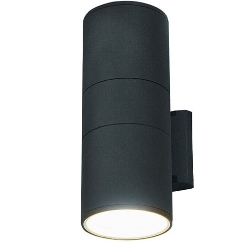 Вуличний світильник Nowodvorski Fog E27 2x60W IP44 Сірий - Зображення 1