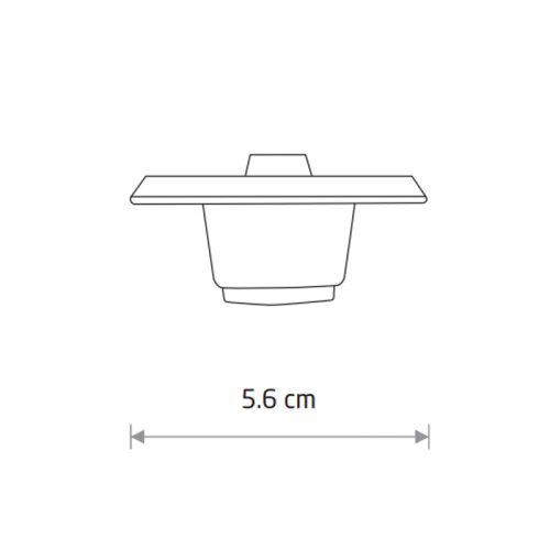 Заглушка Nowodvorski Ctls Recessed Dead End Cap Wh - Зображення 3