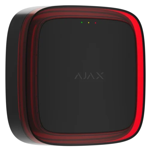 Бездротовий адресний пожежний оповіщувач світлозвуковий Ajax EN54 FireProtect (Sounder/VAD) Jeweller Black (118600.279.BL1) - Зображення 6