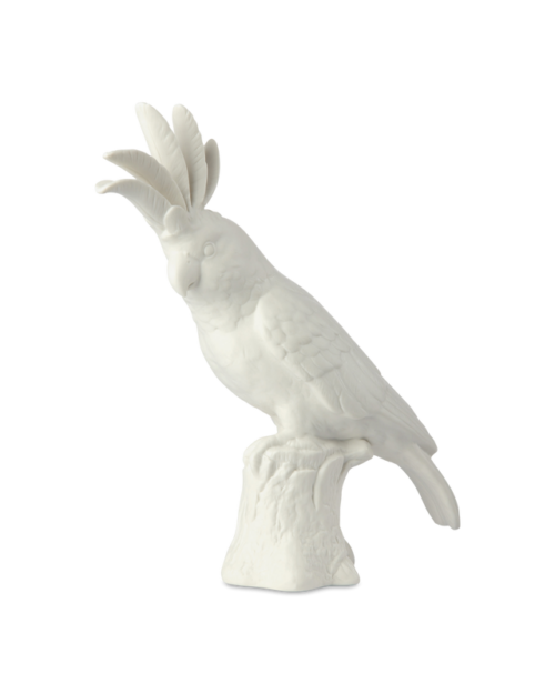 White Cockatoo Statue